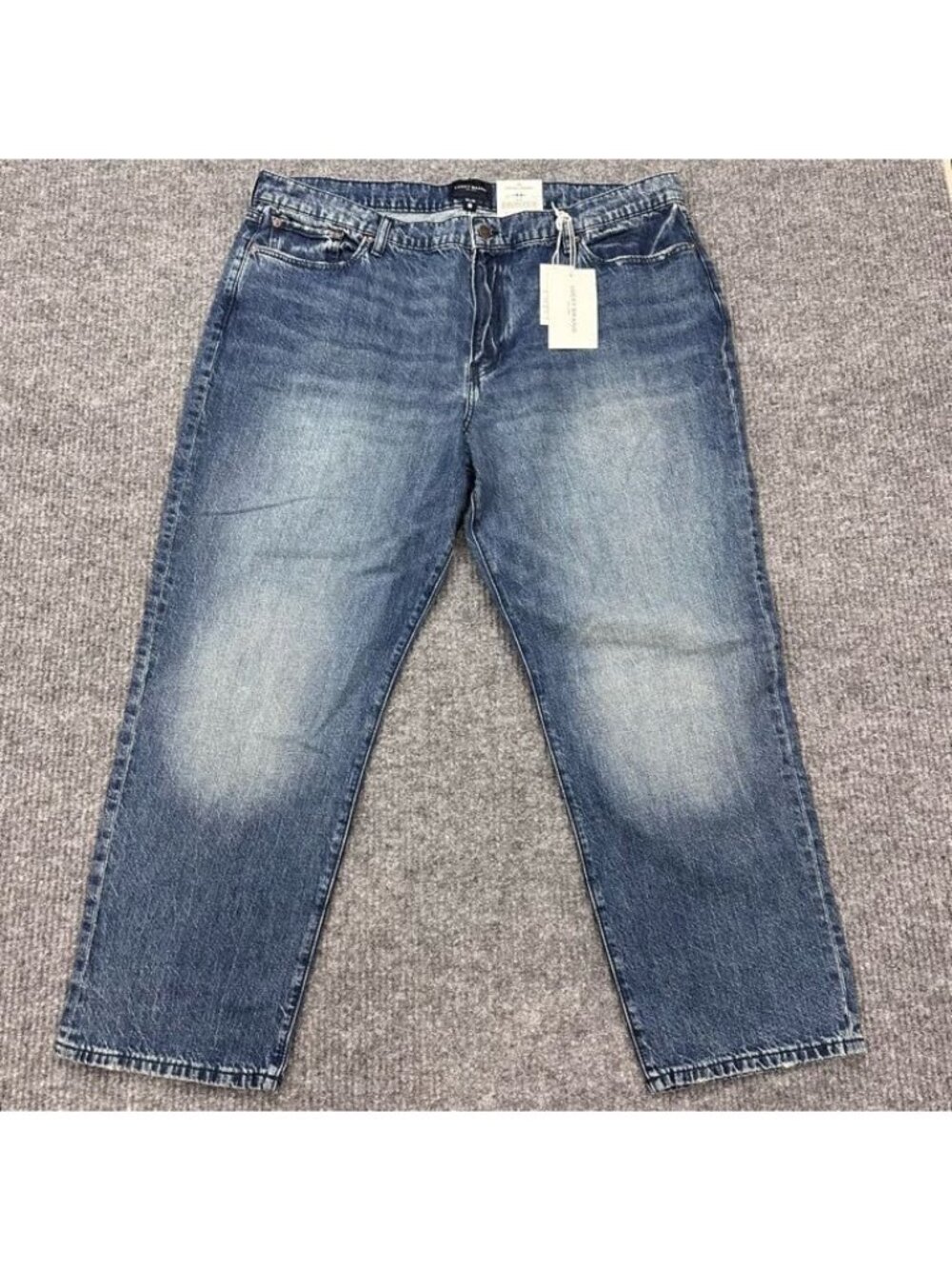 Lucky Brand 363 Vintage Straight Rigid Denim Blue Jeans Pants Mens sz 42x30 NEW